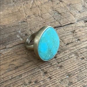 Chico’s Faux Turquoise Statement Ring